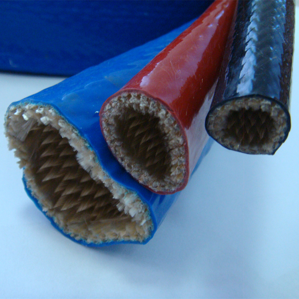 Fire-Retardant Silicone Fiberglass Hose Sleeve