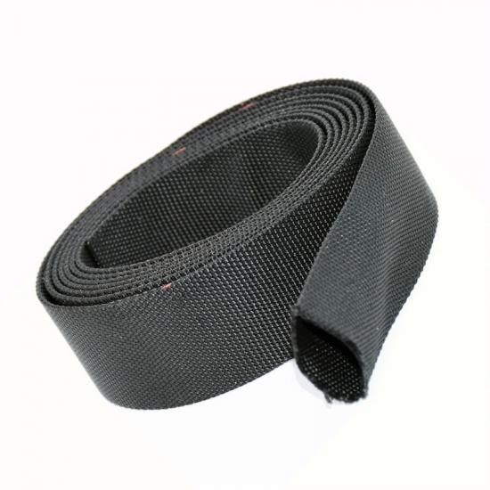 Hydraulic hose burst protection sleeve