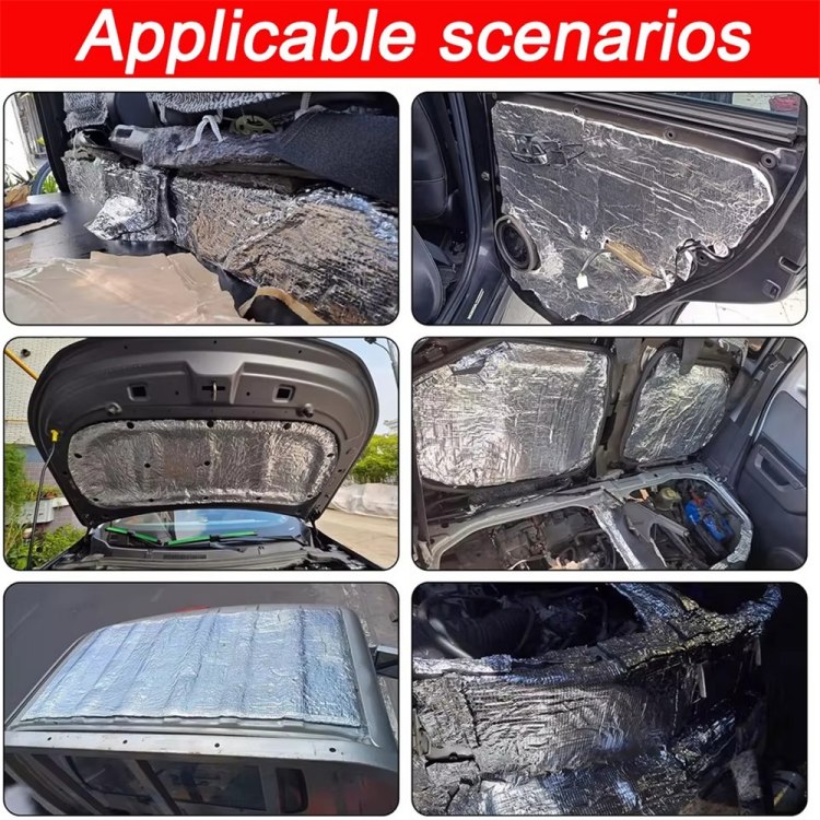 self adhesive heat barrier