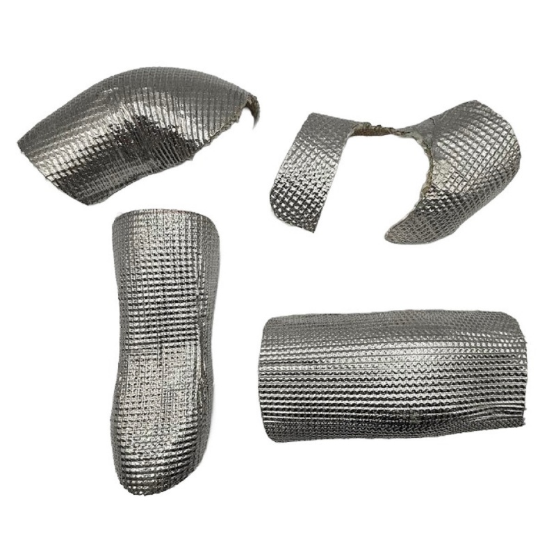 stainless steel exhaust insulation jacket