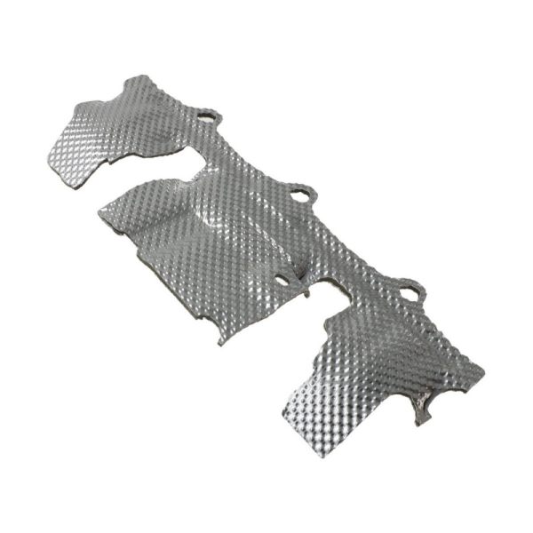embossed stainless steel heat shield