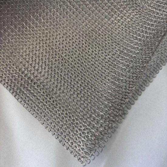 Manchon en treillis métallique tricoté en acier inoxydable pour soufflets d'échappement