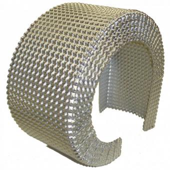 stamped turbocharger heat shield