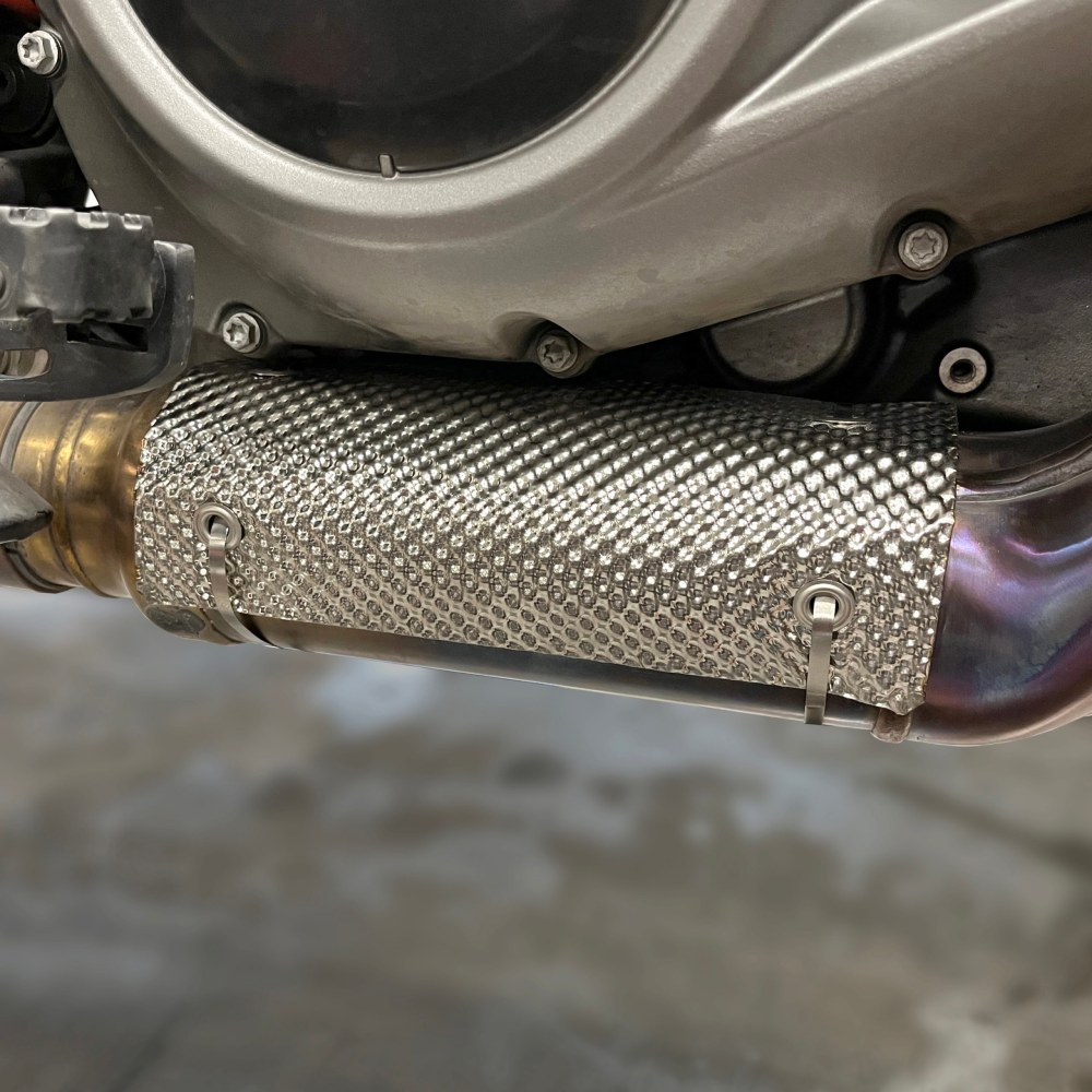 Kits de bouclier thermique pour tuyau d'échappement : dimensionnement, espaces d'air et montage