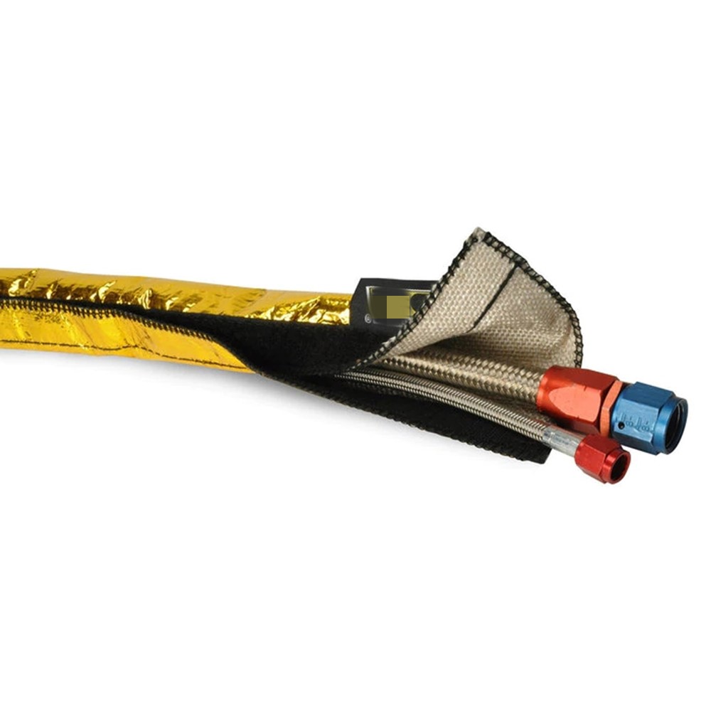 Heat Shroud Gold : maîtrisez la chaleur extrême. Protégez les lignes critiques. Zéro coupure.